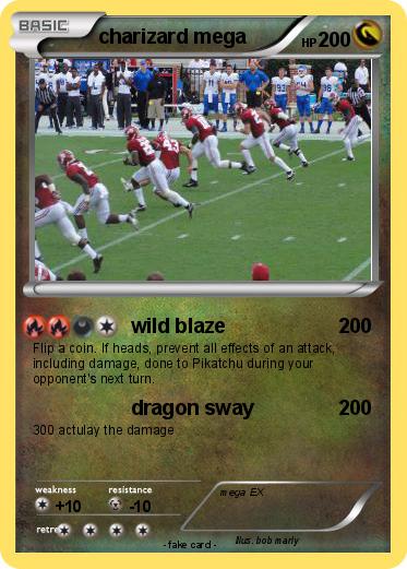 Pokemon charizard mega