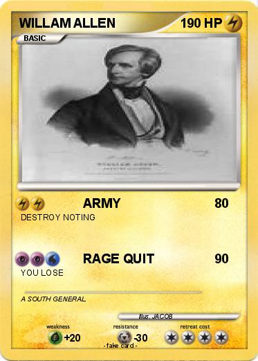 Pokemon WILLAM ALLEN