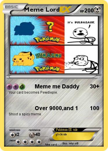 Pokemon Meme Lord