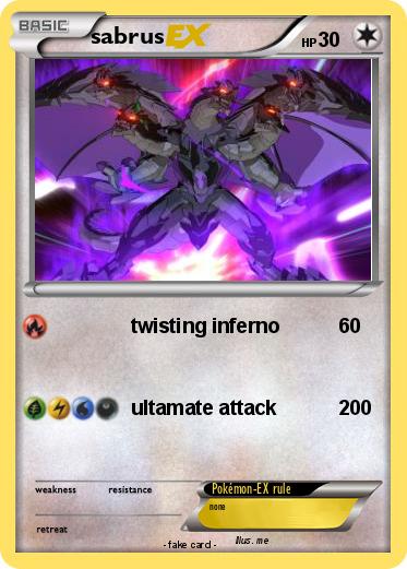 Pokemon sabrus