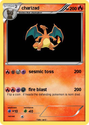 Pokemon charizad