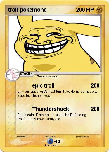 Pokemon troll pokemone