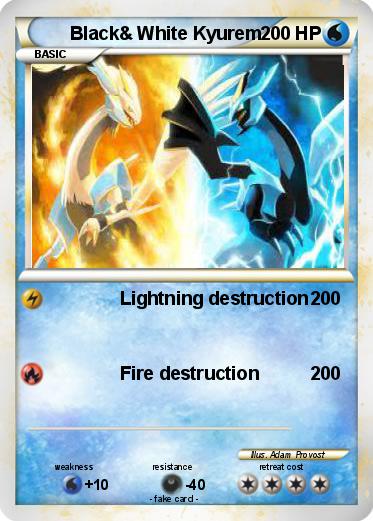 Pokemon Black& White Kyurem