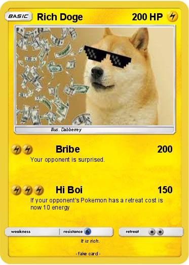 Pokemon Rich Doge