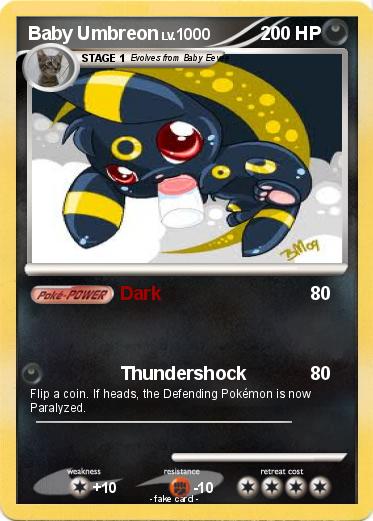 Pokemon Baby Umbreon