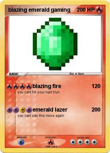 Pokemon blazing emerald gaming