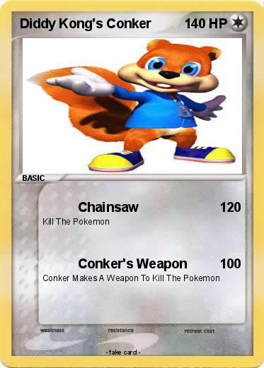 Pokemon Diddy Kong's Conker