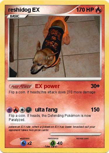 Pokemon reshidog EX