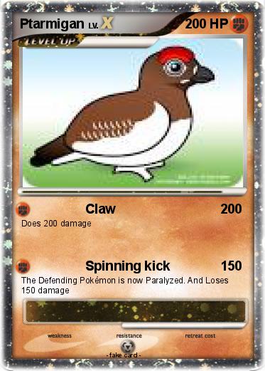 Pokemon Ptarmigan
