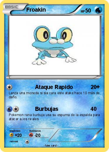 Pokemon Froakin