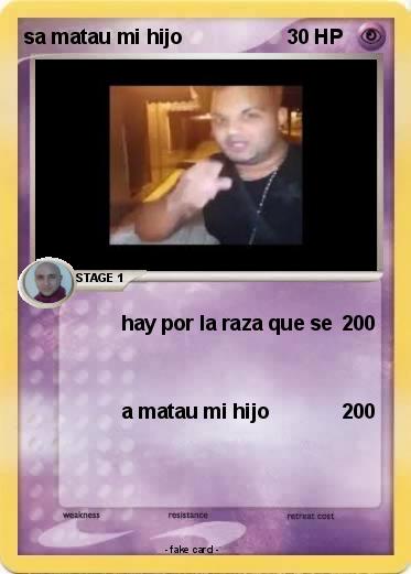 Pokemon sa matau mi hijo