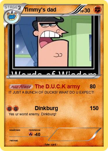 Pokemon Timmy's dad