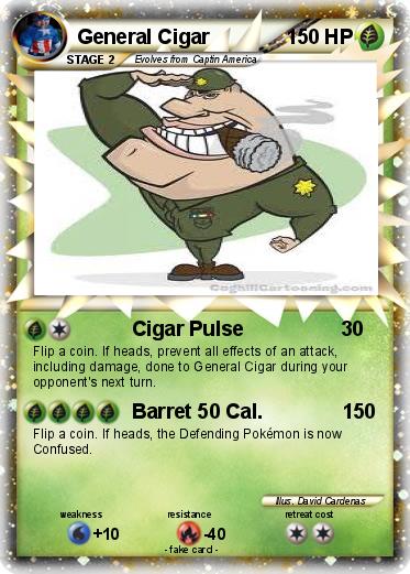 Pokemon General Cigar