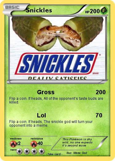 Pokemon Snickles
