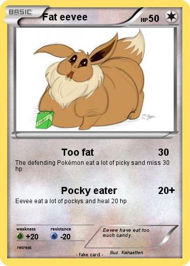 Pokemon Fat eevee