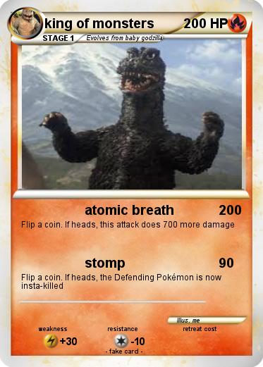 Pokemon king of monsters