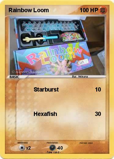 Pokemon Rainbow Loom