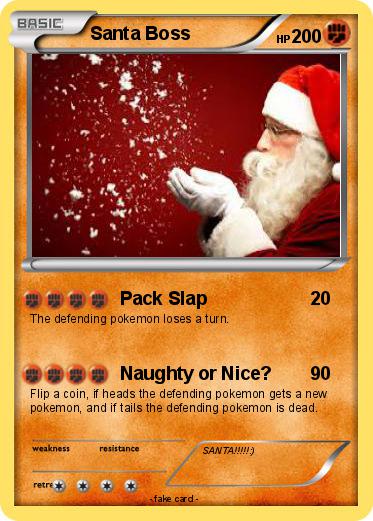 Pokemon Santa Boss