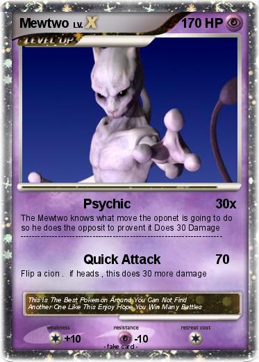 Pokemon Mewtwo