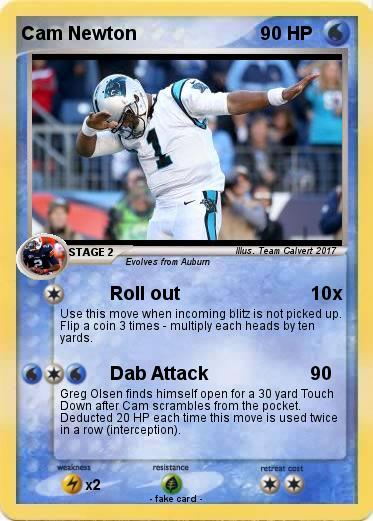 Pokemon Cam Newton