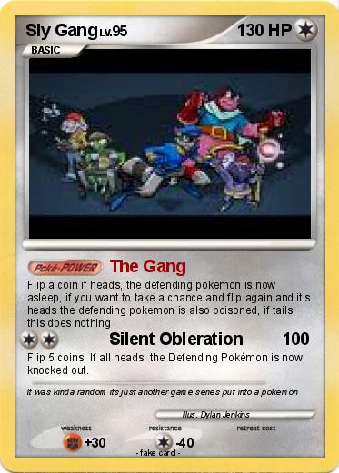 Pokemon Sly Gang