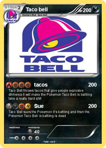 Pokemon Taco bell