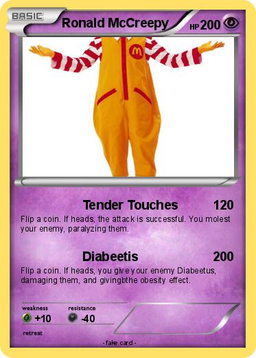 Pokemon Ronald McCreepy