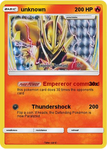Pokemon unknown