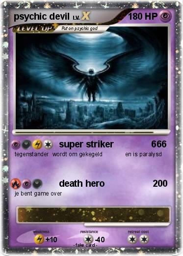 Pokemon psychic devil