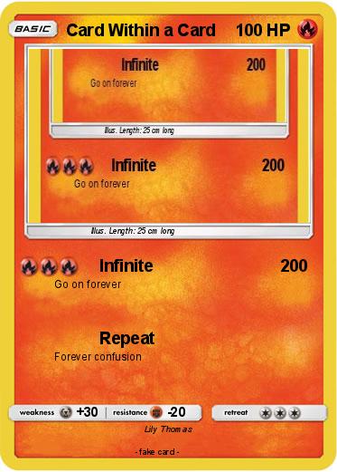 Pokemon Card Within a Card