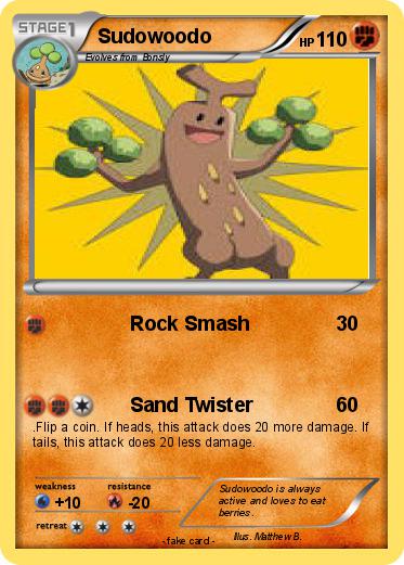Pokemon Sudowoodo