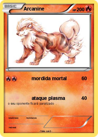 Pokemon Arcanine