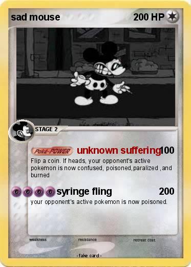 Pokemon sad mouse