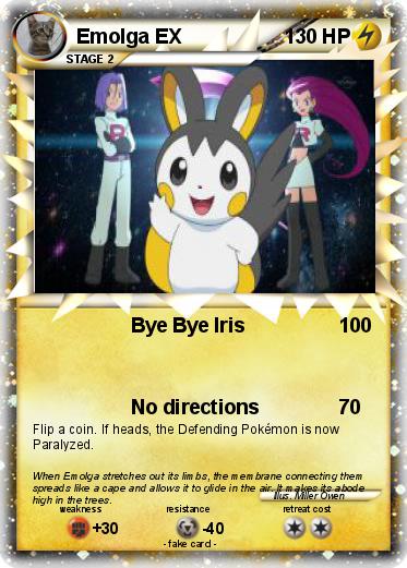 Pokemon Emolga EX