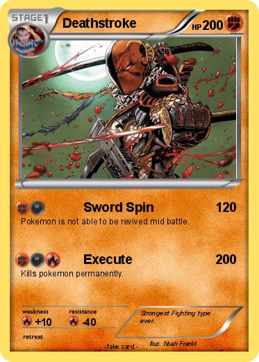 Pokemon Deathstroke