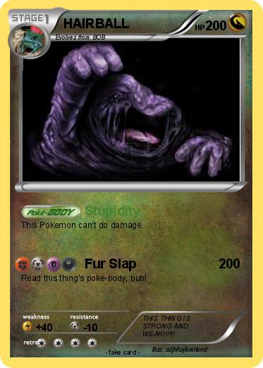 Pokemon HAIRBALL