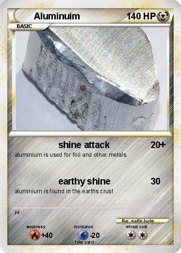Pokemon Aluminuim