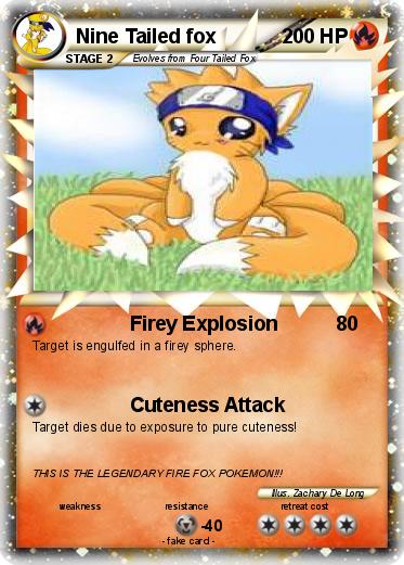 Pokemon Nine Tailed fox