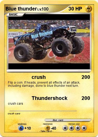 Pokemon Blue thunder