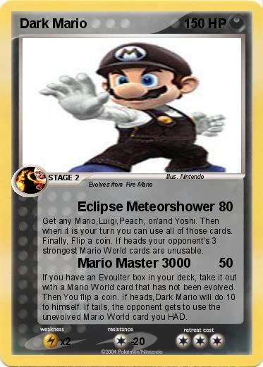 Pokemon Dark Mario