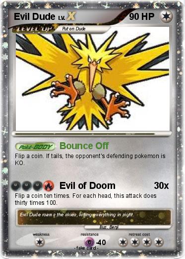 Pokemon Evil Dude