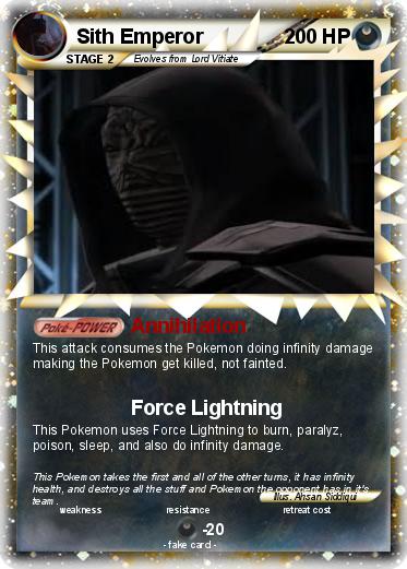 Pokemon Sith Emperor