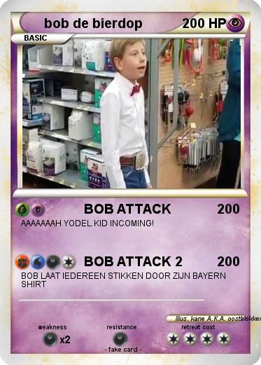 Pokemon bob de bierdop