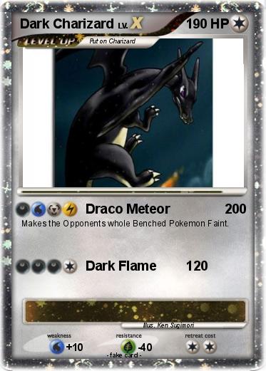 Pokemon Dark Charizard