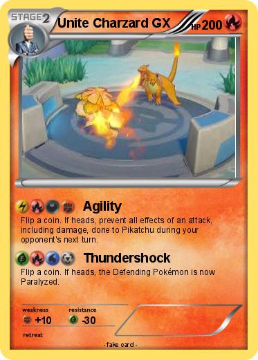 Pokemon Unite Charzard GX