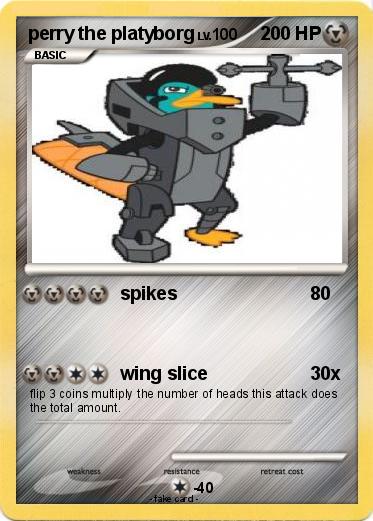 Pokemon perry the platyborg
