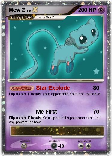 Pokemon Mew Z