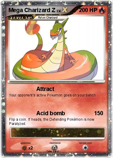 Pokemon Mega Charizard Z