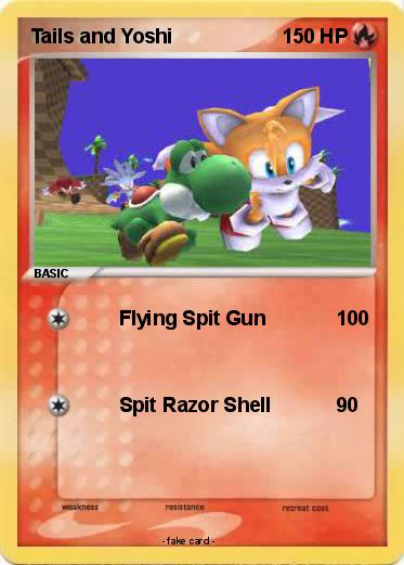 Pokemon Tails and Yoshi