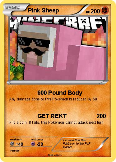Pokemon Pink Sheep